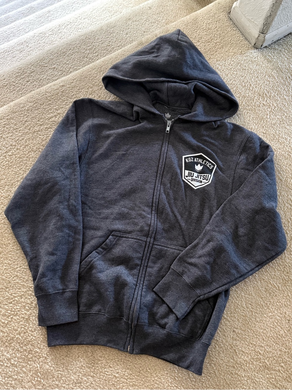 Youth Kingz Athletics Zip Up Jiu Jitsu Hoodie Sweatshirt